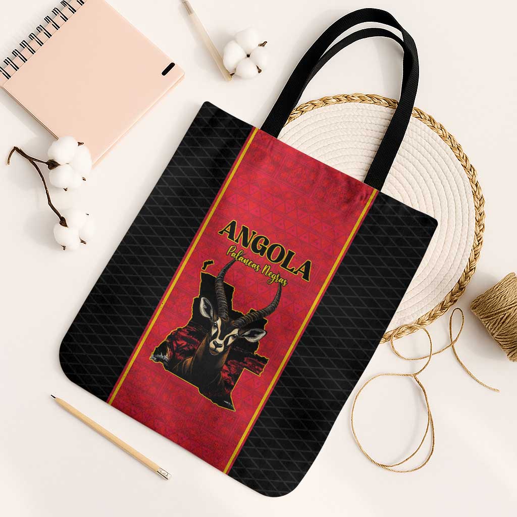 Angola Football Tote Bag Come On Palancas Negras - African Pride