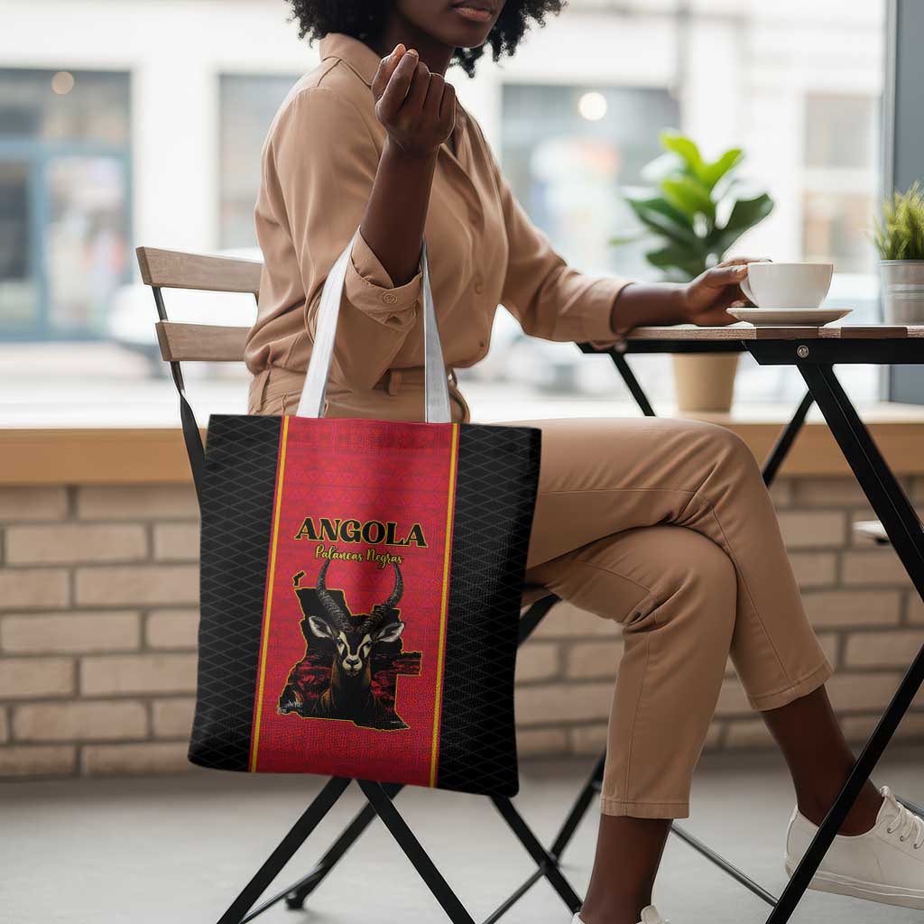 Angola Football Tote Bag Come On Palancas Negras - African Pride