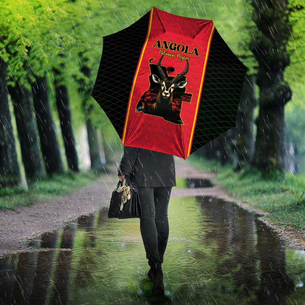Angola Football Umbrella Come On Palancas Negras - African Pride