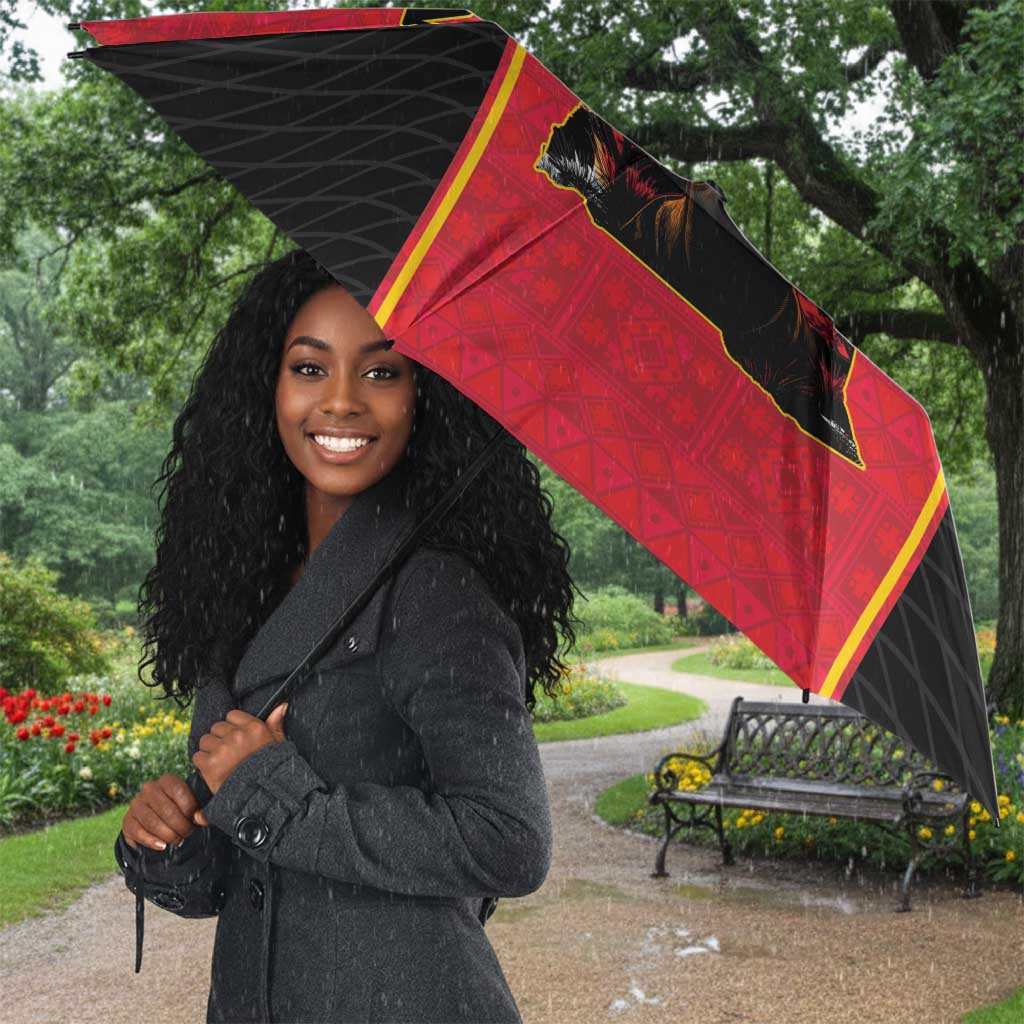 Angola Football Umbrella Come On Palancas Negras - African Pride