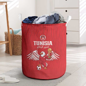 Tunisia Football Laundry Basket Eagles of Carthage Rise - African Pride