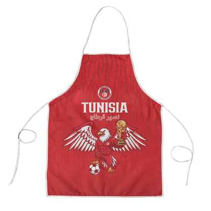 Tunisia Football Apron Eagles of Carthage Rise - African Pride
