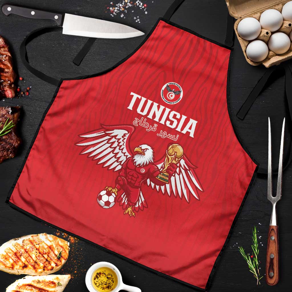 Tunisia Football Apron Eagles of Carthage Rise - African Pride