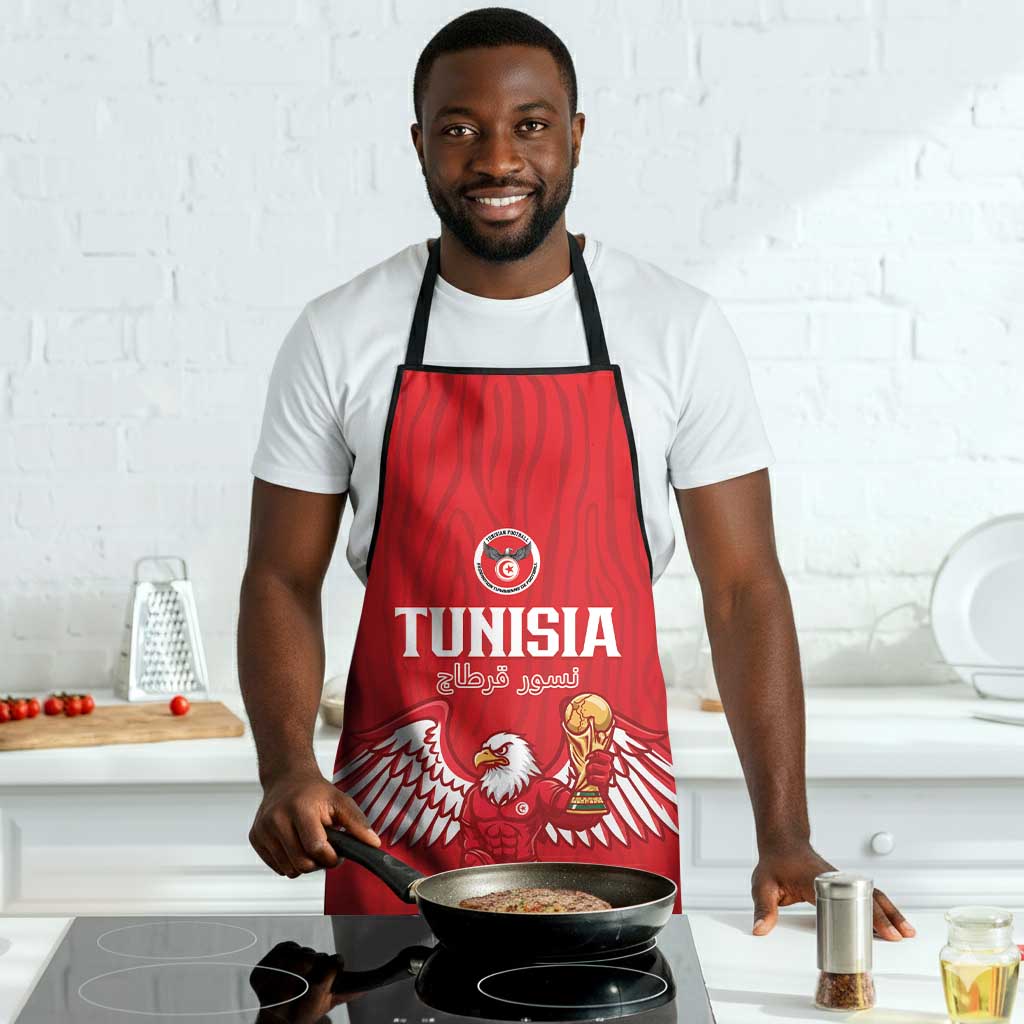 Tunisia Football Apron Eagles of Carthage Rise - African Pride
