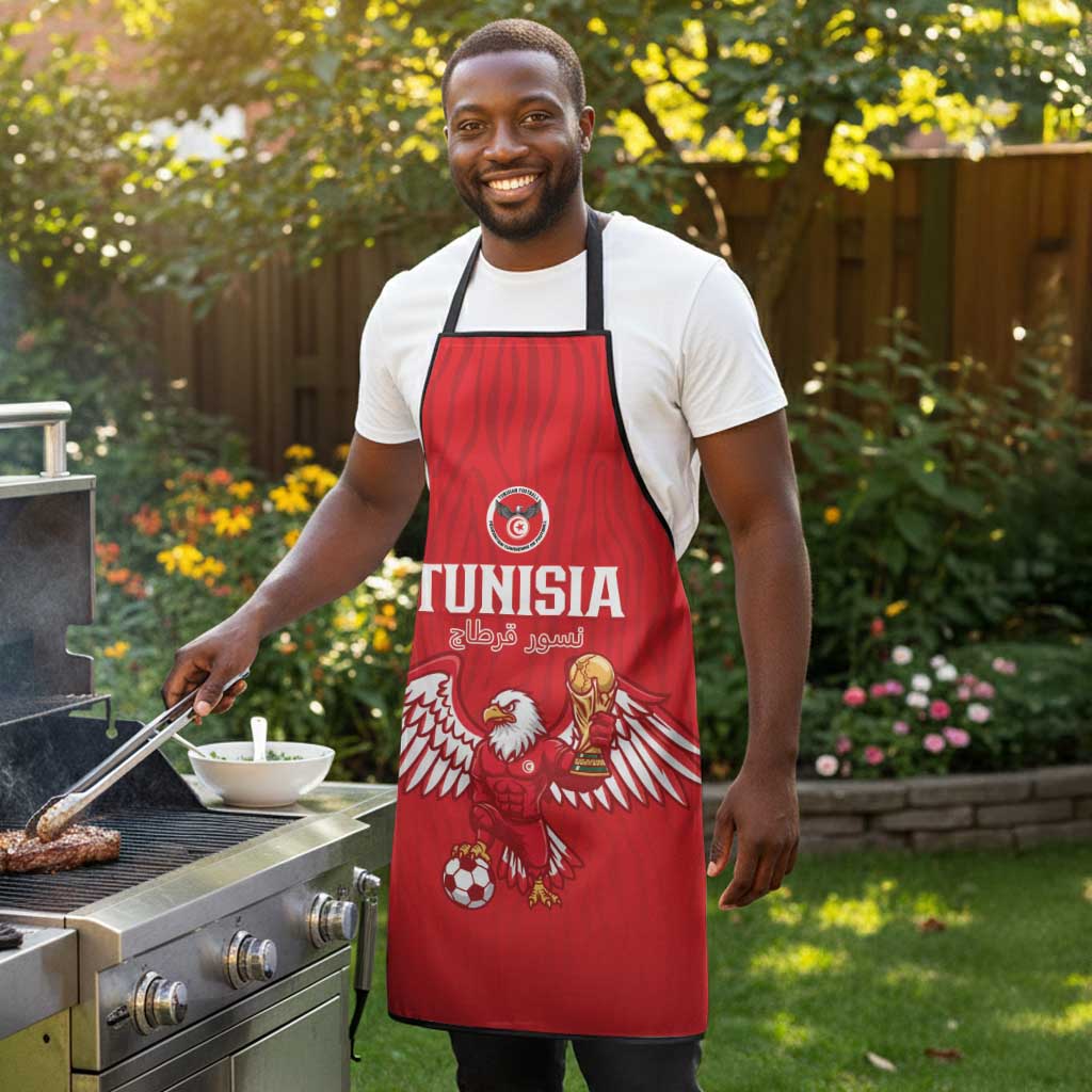 Tunisia Football Apron Eagles of Carthage Rise - African Pride