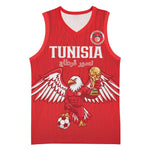 Custom Tunisia Football Basketball Jersey Eagles of Carthage Rise - African Pride