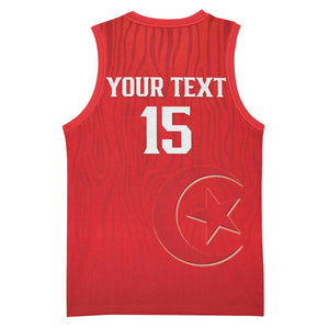 Custom Tunisia Football Basketball Jersey Eagles of Carthage Rise - African Pride
