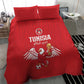 Tunisia Football Bedding Set Eagles of Carthage Rise - African Pride