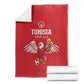 Tunisia Football Blanket Eagles of Carthage Rise - African Pride