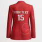 Custom Tunisia Football Blazer Eagles of Carthage Rise - African Pride