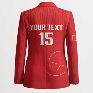 Custom Tunisia Football Blazer Eagles of Carthage Rise - African Pride
