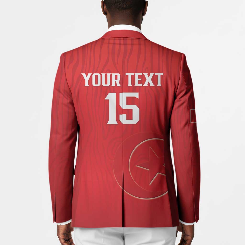 Custom Tunisia Football Blazer Eagles of Carthage Rise - African Pride