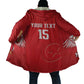 Custom Tunisia Football Cloak Eagles of Carthage Rise - African Pride