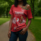 Custom Tunisia Football Cross Shoulder Shirt Eagles of Carthage Rise - African Pride