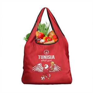 Tunisia Football Grocery Bag Eagles of Carthage Rise - African Pride