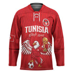 Custom Tunisia Football Hockey Jersey Eagles of Carthage Rise - African Pride
