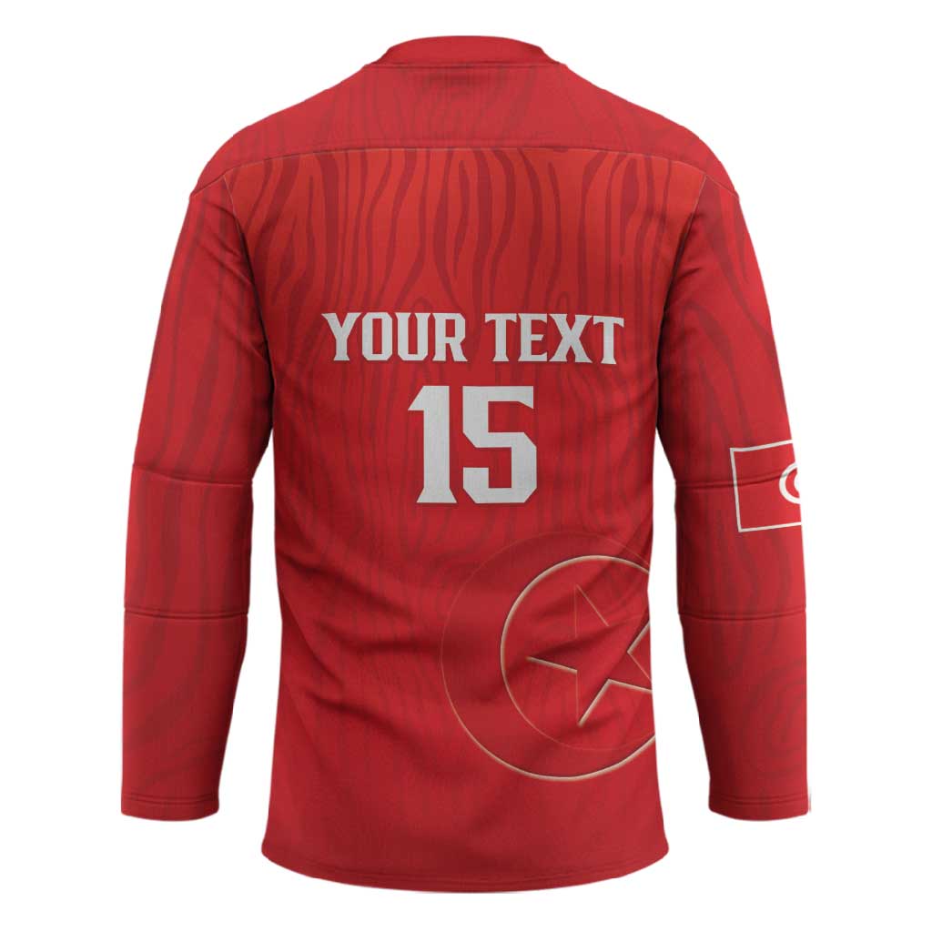 Custom Tunisia Football Hockey Jersey Eagles of Carthage Rise - African Pride