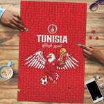 Tunisia Football Puzzle Eagles of Carthage Rise - African Pride