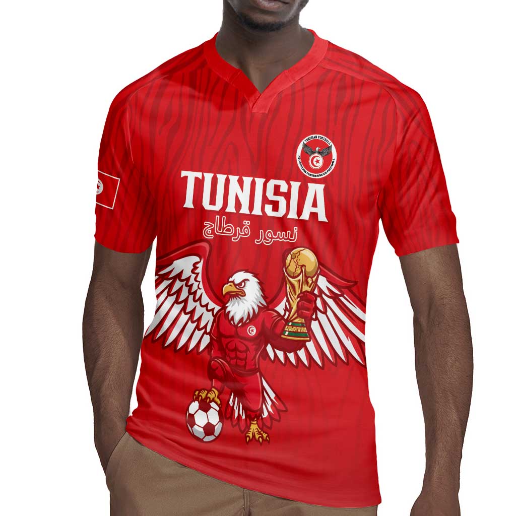 Custom Tunisia Football Rugby Jersey Eagles of Carthage Rise LT15