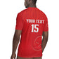 Custom Tunisia Football Rugby Jersey Eagles of Carthage Rise LT15