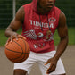 Custom Tunisia Football Sleeveless Hoodie Eagles of Carthage Rise - African Pride