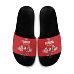 Tunisia Football Slide Sandals Eagles of Carthage Rise - African Pride