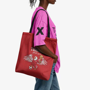 Tunisia Football Tote Bag Eagles of Carthage Rise - African Pride