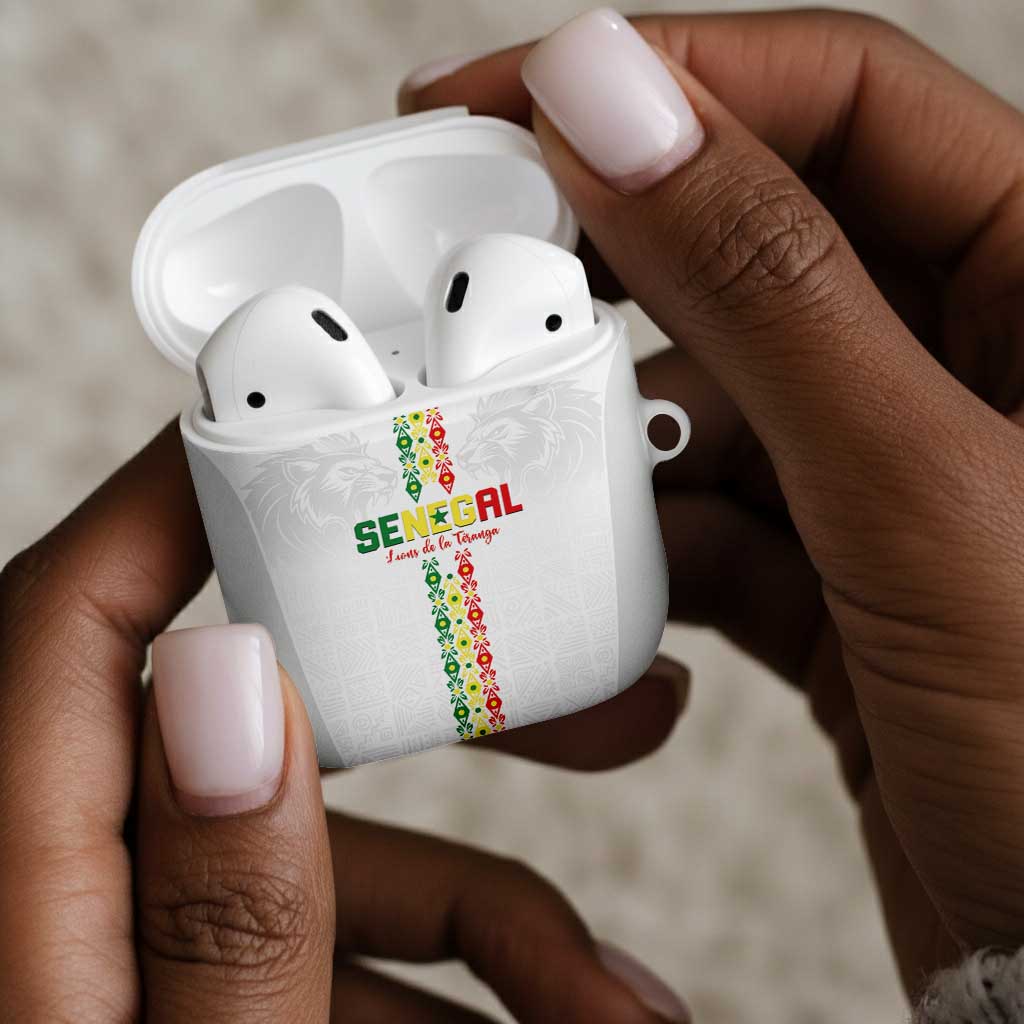 Senegal Football AirPods Case Go Champions Lions de la Teranga - African Pride