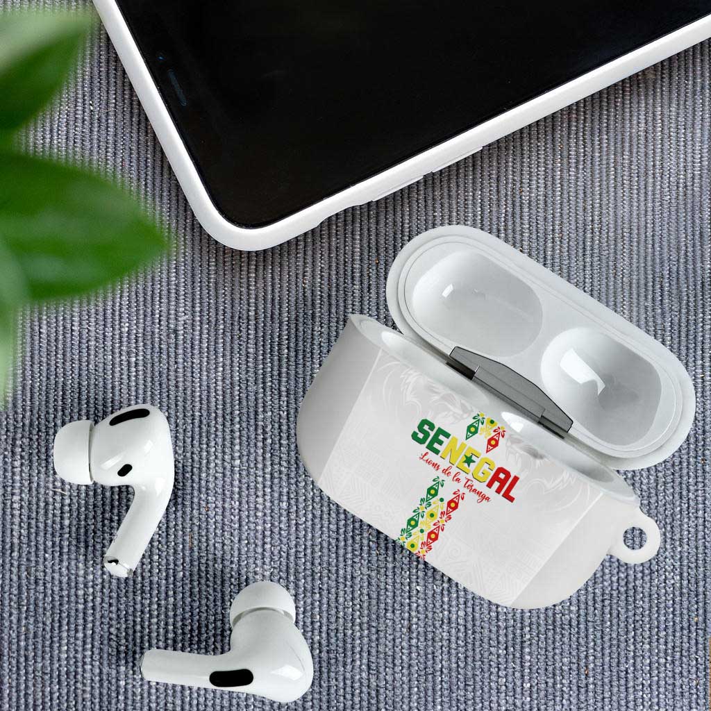 Senegal Football AirPods Case Go Champions Lions de la Teranga - African Pride