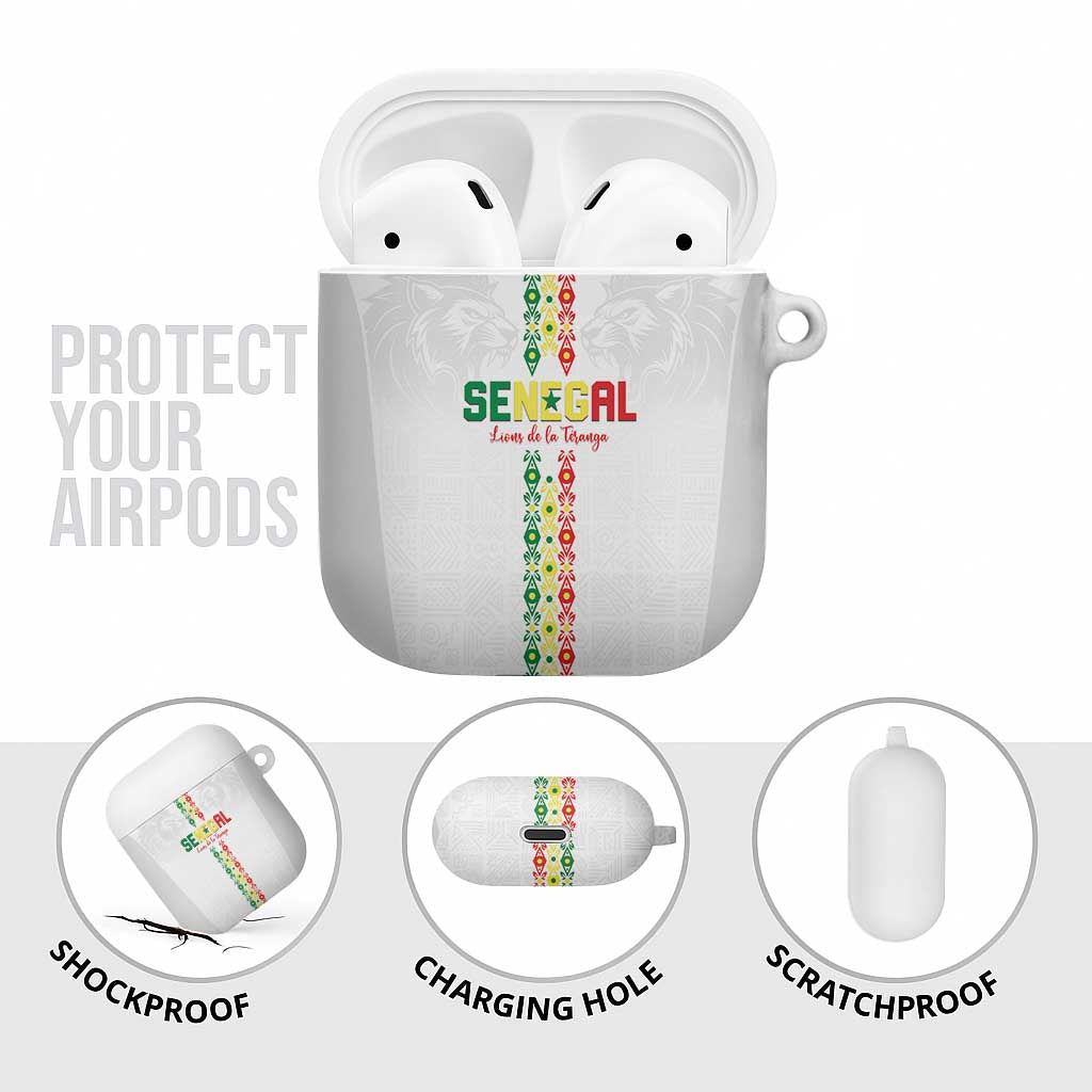 Senegal Football AirPods Case Go Champions Lions de la Teranga - African Pride