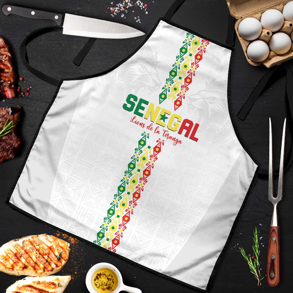 Senegal Football Apron Go Champions Lions de la Teranga - African Pride