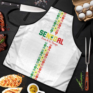 Senegal Football Apron Go Champions Lions de la Teranga - African Pride