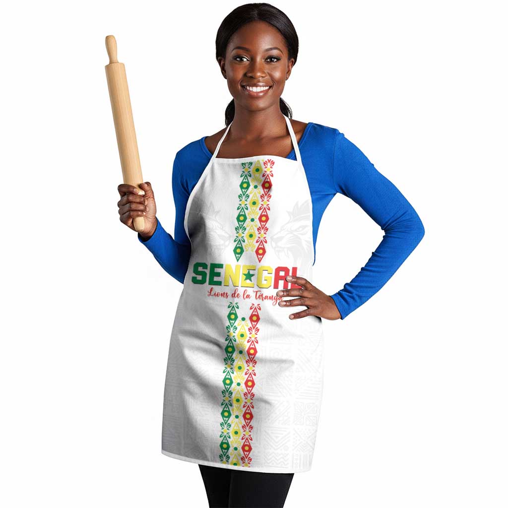 Senegal Football Apron Go Champions Lions de la Teranga - African Pride