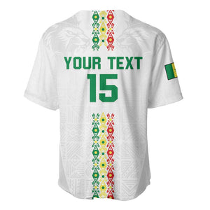 Custom Senegal Football Baseball Jersey Go Champions Lions de la Teranga LT15