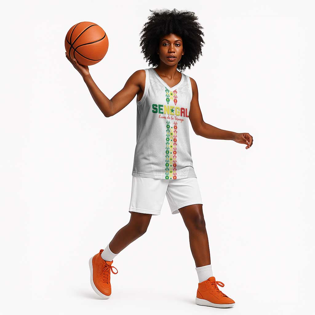 Custom Senegal Football Basketball Jersey Go Champions Lions de la Teranga - African Pride