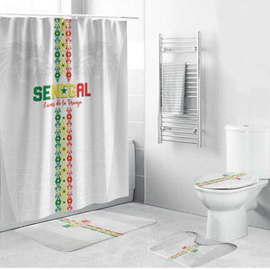Senegal Football Bathroom Set Go Champions Lions de la Teranga - African Pride