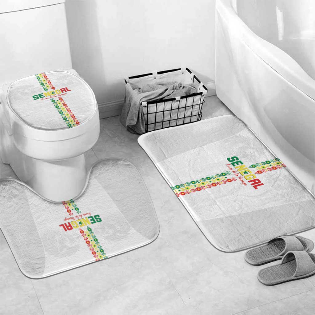 Senegal Football Bathroom Set Go Champions Lions de la Teranga - African Pride