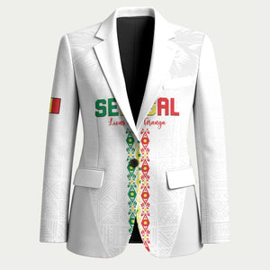 Custom Senegal Football Blazer Go Champions Lions de la Teranga - African Pride