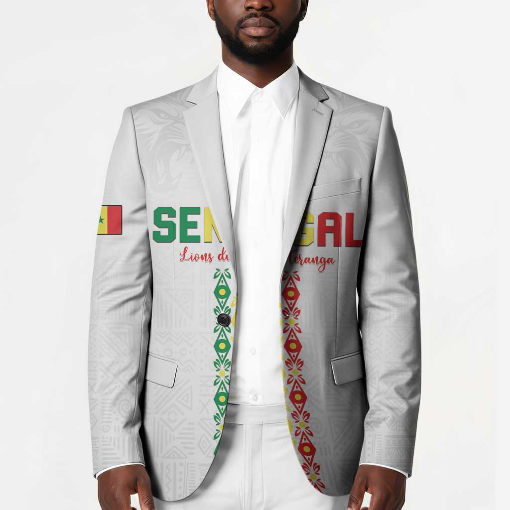 Custom Senegal Football Blazer Go Champions Lions de la Teranga - African Pride