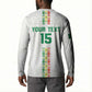 Custom Senegal Football Button Sweatshirt Go Champions Lions de la Teranga