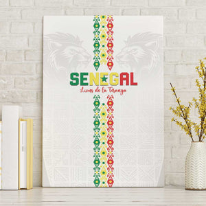 Senegal Football Canvas Wall Art Go Champions Lions de la Teranga - African Pride