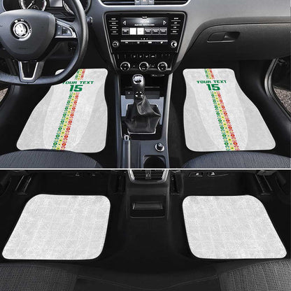 Custom Senegal Football Car Mats Go Champions Lions de la Teranga - African Pride