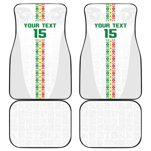 Custom Senegal Football Car Mats Go Champions Lions de la Teranga - African Pride