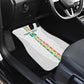 Custom Senegal Football Car Mats Go Champions Lions de la Teranga - African Pride