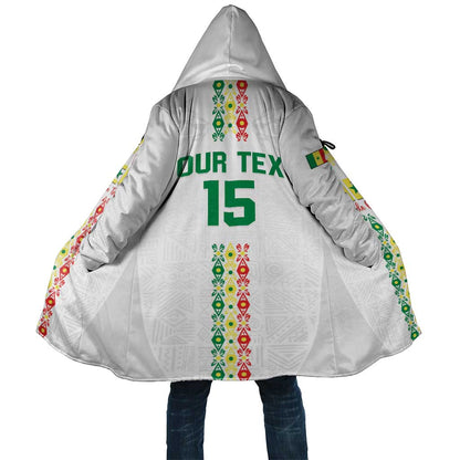Custom Senegal Football Cloak Go Champions Lions de la Teranga - African Pride
