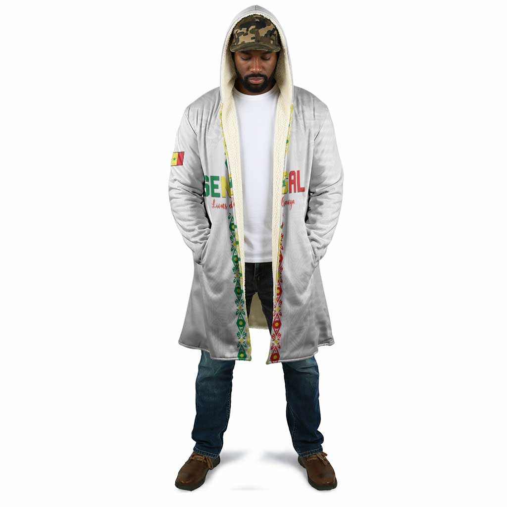 Custom Senegal Football Cloak Go Champions Lions de la Teranga - African Pride