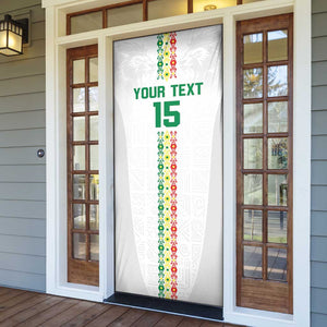 Custom Senegal Football Door Cover Go Champions Lions de la Teranga - African Pride