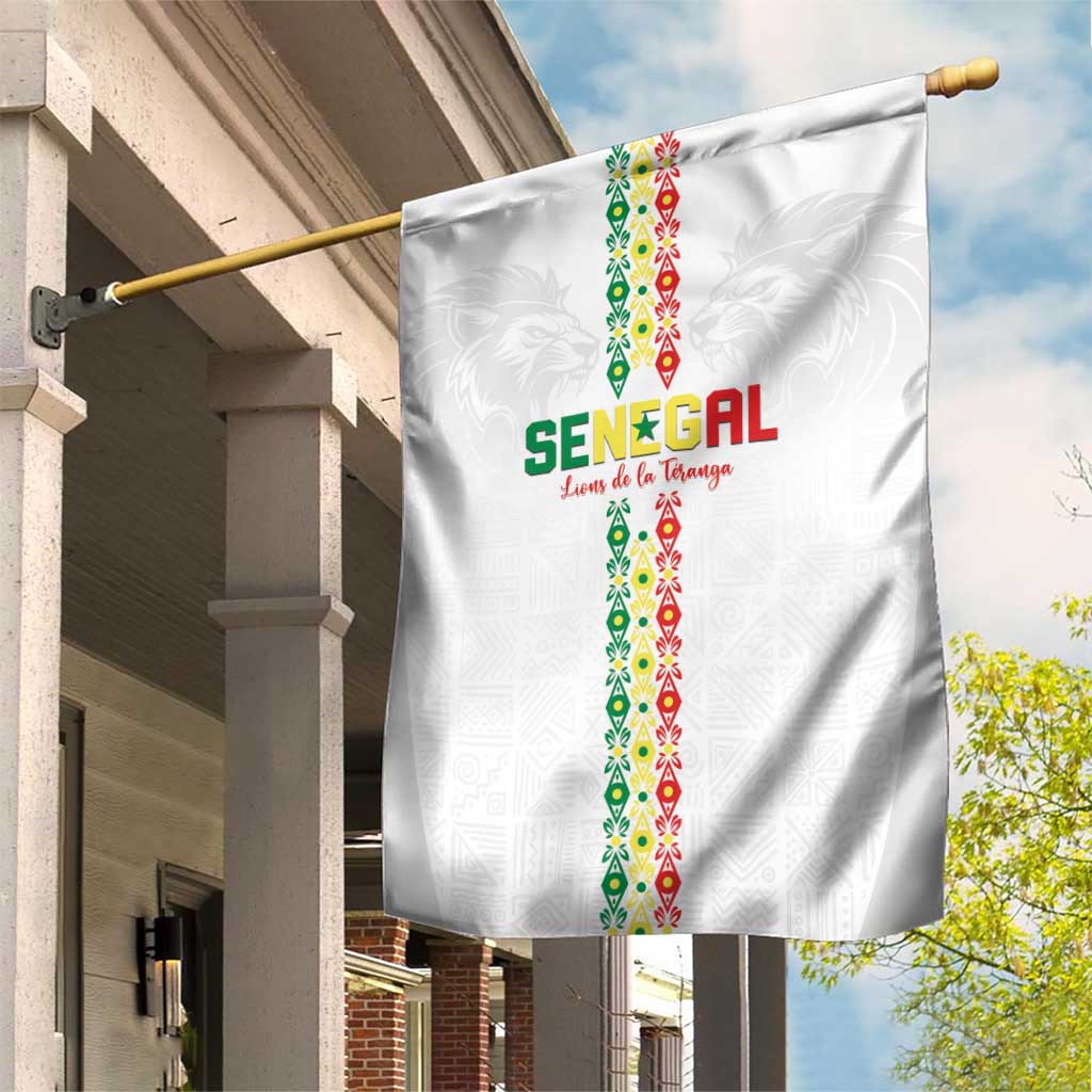 Senegal Football Garden Flag Go Champions Lions de la Teranga - African Pride