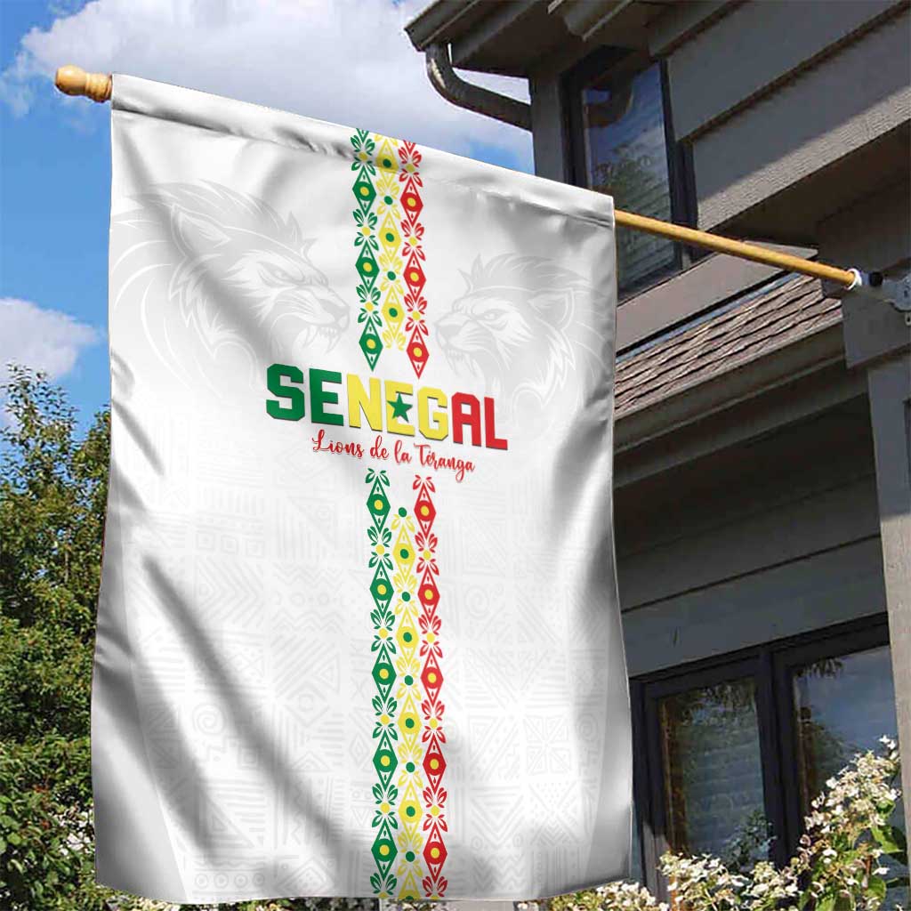 Senegal Football Garden Flag Go Champions Lions de la Teranga - African Pride