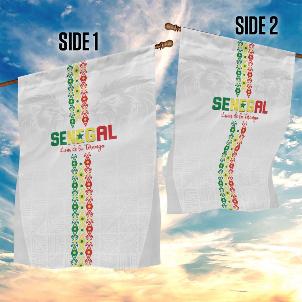 Senegal Football Garden Flag Go Champions Lions de la Teranga - African Pride